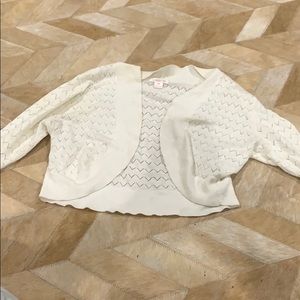 Small White Cardigan
